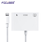 OD 3.5mm 3 In 1 USB OTG Cable Adapter 45g OTG USB HDMI Adapter