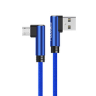 Focuses 90 Degree Micro USB Data Transfer Cable For Mobile Phone