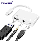 Multi Function 3 Ports USB OTG Cable Adapter FCC USB OTG Hub