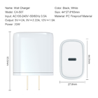 Type C PD 20W Rapid Phone Charger PC Fireproof