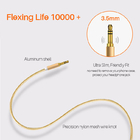 Nylon Braided 3.5mm Auxiliary To Auxiliary Cable For Headphone