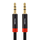 Nylon Braided 3m Stereo Audio Aux Cable With Standard 3.5mm Audio Jack