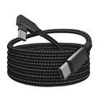 20FT VR Headset Type A To C USB 3.1 Charging Cable 5Gbps Nylon Braided