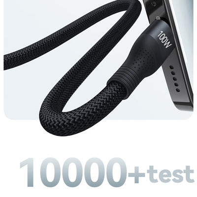 5A 100w USB Type C to Lightning Cable for iPhone 12/11/XS/XR/8/7/6 MFI Certified 6ft Nylon Braided Fast Charge and Sync