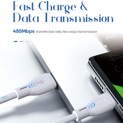 USB 2.0 Type C Cable for High-Speed Data Transfer and Fast Charging and Power Delivery