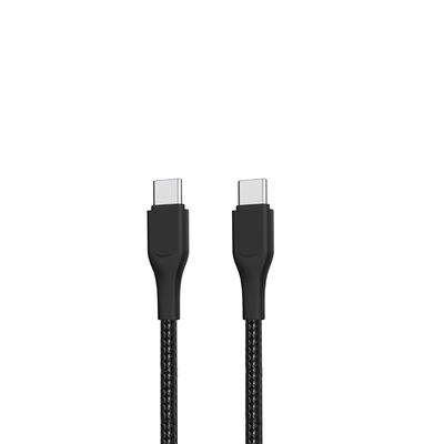 Coiled Spring USB C Cable Anti Tangle Retractable Charging Cord For Car Travel Portable Use