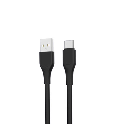 Coiled Spring USB C Cable Anti Tangle Retractable Charging Cord For Car Travel Portable Use