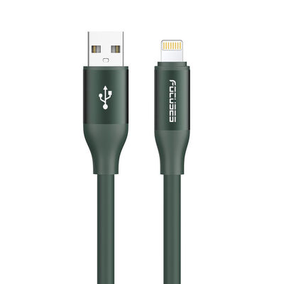 FOCUSES Multi Color Lightning Cable Fast Charging USB Charger Cord For iPhone
