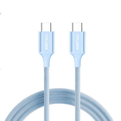 Focuses USB A To Type C Braided Fast Charging Cable Durable Nylon Cord For Iphone 15 Samsung Galaxy Android Devices