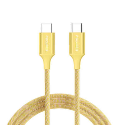 Focuses USB A To Type C Braided Fast Charging Cable Durable Nylon Cord For Iphone 15 Samsung Galaxy Android Devices