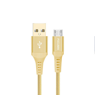Focuses USB A To Type C Braided Fast Charging Cable Durable Nylon Cord For Iphone 15 Samsung Galaxy Android Devices
