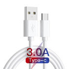 PVC 20AWG USB Type C To USB Type A Cable Data Sync