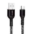 Mattr Black ISO9001 USB To USB Type C Cable Nylon Braided USB C Cable