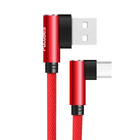 Focuses 90 Degree Micro USB Data Transfer Cable For Mobile Phone