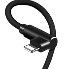 Data Transmission 2M Right Angle USB C Charging Cable ISO9001