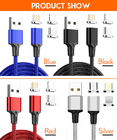 Square 180 Rotation OEM Magnetic USB Charging Cable Data Sync