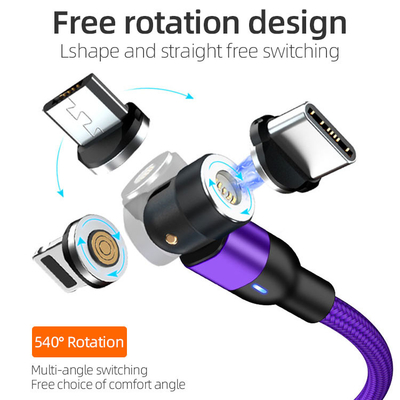 2M Fast Charging Magnetic USB C Cable