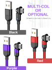 180 Rotation USB Magnetic Data Cable 3A Universal Magnetic Charging Cable