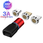 3 In 1 3A Magnetic USB Charging Cable Pure Oxygen Free Copper