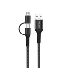 10000 Times Nylon Braided USB Cable OD 3.5mm USB Sync Cable