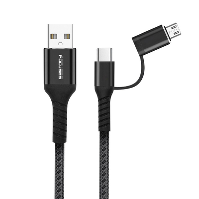 10000 Times Nylon Braided USB Cable OD 3.5mm USB Sync Cable