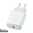 PD20W Type C Mobile Charger 240V 60HZ Mobile Phone Travel Charger