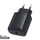 PD20W Type C Mobile Charger 240V 60HZ Mobile Phone Travel Charger