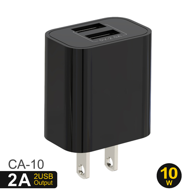 DC5V 2.1A US Plug USB Charger Over Heating Protection Quick Wall Charger 