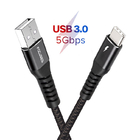 480Mbps Long USB C To USB C Cable 3m Type C Quick Charge 3.0 Cable