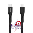 OEM 5A USB 3.0 Charging Cable USB C To USB C Cable For Samsung