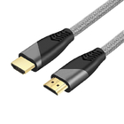 Nylon Mesh High Speed HDMI To TV Cable 18gbps 4k HDMI 2.0 Cable