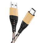5A 100W USB 3.0 Fast Charging Cable Braided Charging Cable For Android