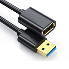 CE OEM Micro USB Male To Female Extension Cable Sync Transmission