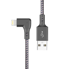 L Shape USB Lightning Charging Cable PD 18Watt 90 Degree USB To Lightning Cable