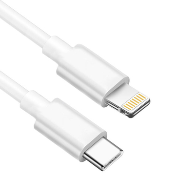 PVC Apple Type C To Lightning Cable 36g Apple MFI Certified Lightning Cable