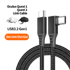 Oculus Quest 2 20ft Kuject VR Headset Cable For USB 3.2 Type C To C