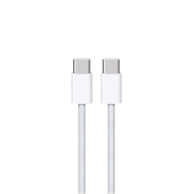Pink Braided USB-C to USB-C Cable PD Fast Charge High Speed Data Sync