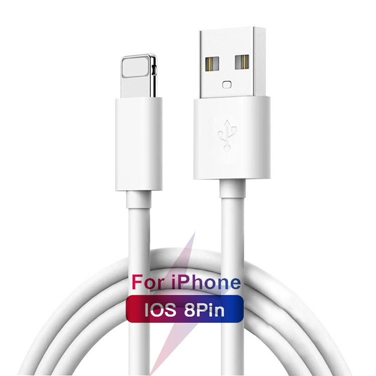 TPE OD3.5mm PVC USB Lightning Charging Cable Explosion Proof