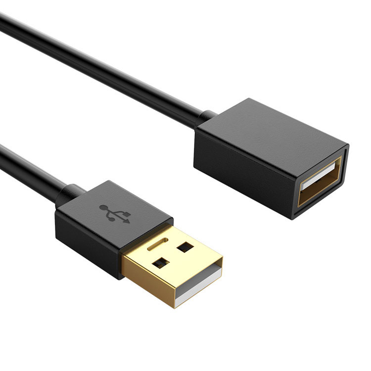 USB Data Extension Cable Sync Transmission USB 2.0 A Male To A Female Extension Cable