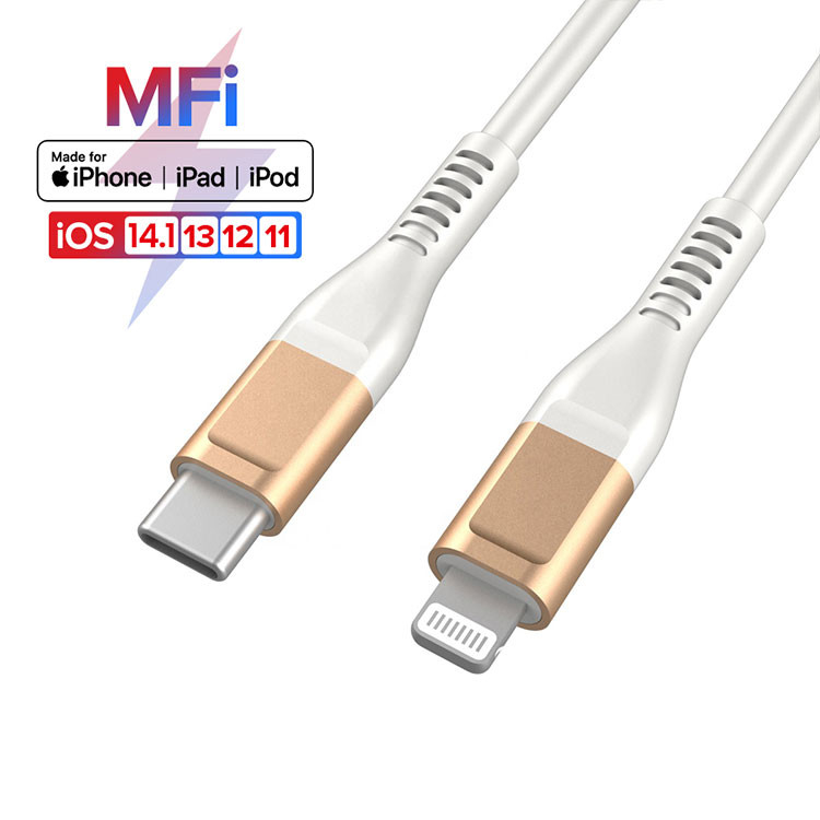 OEM IPhone USB C To Lightning Cable Apple 3ft SGS Fast Charging