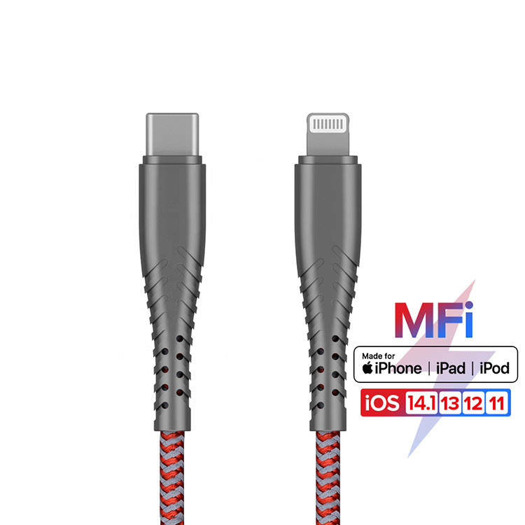 Apple iPhone USB C MFi Certified Lightning Cable Fast Charging 1M Compatible