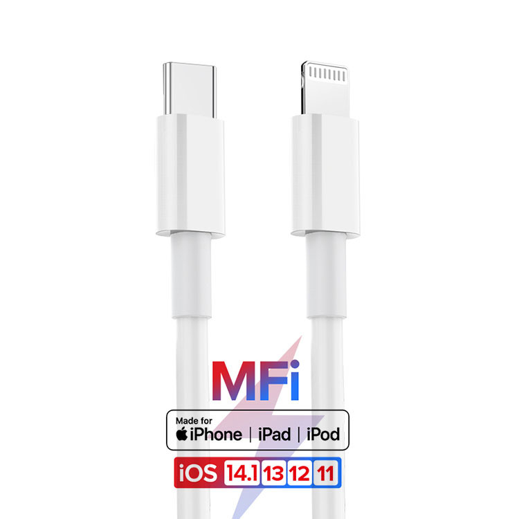 MFI Original USB C94 Lightning Cable custom length 1m 2m 3ft 6ft