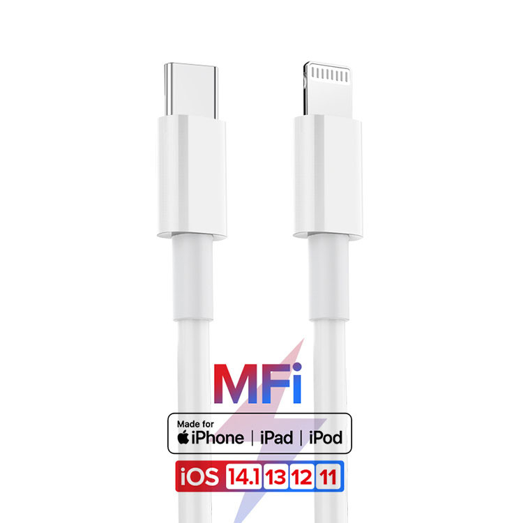 MFI Original USB C94 Lightning Cable custom length 1m 2m 3ft 6ft